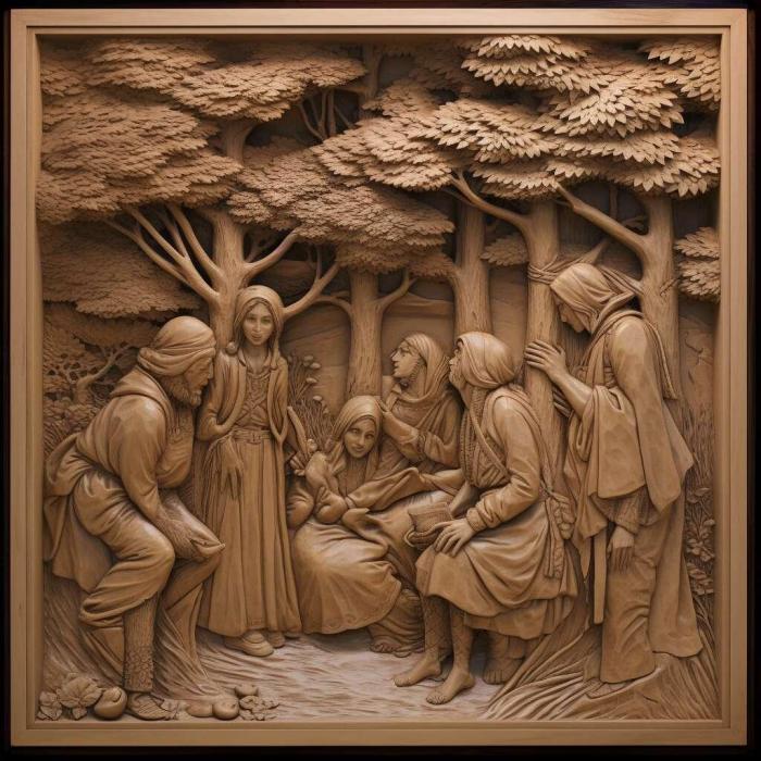 نموذج ثلاثي الأبعاد لآلة CNC 3D Art 